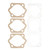 6pcs Cylinder Head Base Gasket Kit Aluminum Paper for 2 Stroke 66cc 80cc Motorized Bicycle