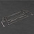 Car Carbon Fiber Interior CD Panel Frame Cover Trim Fits for Lexus IS250 300 350C 2006-2012