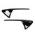 2pcs Side Camera Cover Side Markers Turn Signal Covers Replacement for Tesla Model Y Painted Black