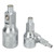 3Pcs 1/4in 3/8in 1/2in Square Drive Magnetic Bit Holder Socket Adapters Universal Auto Repair Tool with Storage Box