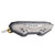 Motorcycle LED Tail Light IP67 Waterproof Turn Signal Brake Lamp Replacement for MT‑09 FZ‑09 TracerClear Lens