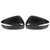 2Pcs Rearview Mirror Cover Cap Carbon Fiber Exterior Housing Fit for Mazda CX‑5 2012‑2015