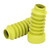 2PCS Motorcycle Front Shock Absorber Dust Cover Rubber Replacement for DIO 18/27/28/34/35Yellow