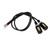2x 12V Universal Car Motorcycle License Number Plate Screw Bolt Light Lamp White LED