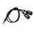 2x 12V Universal Car Motorcycle License Number Plate Screw Bolt Light Lamp White LED