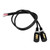 2x 12V Universal Car Motorcycle License Number Plate Screw Bolt Light Lamp White LED