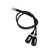 2x 12V Universal Car Motorcycle License Number Plate Screw Bolt Light Lamp White LED