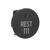 Air Conditioning REST Control Button Cover Clear Icon ABS Replacement for 5 Series E60 E61