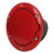 Fuel Tank Cap Red Gas Cap Cover with Red Powder Coating Replacement for Jeep Wrangler JK JKU Sport Rubicon Sahara Unlimited 2017‑2018