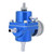 Universal Aluminum Fuel Pressure Regulator Gauge & Hose Kit 0-140 PSI Adjustable Blue