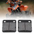 1 Set of Semi Metallic Disk Brake Pads Brake Shoe Set for 50cc-250cc Motorcycle Scooter ATV