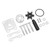 Water Pump Repair Kit 6L5 W0078 00 Impeller Rebuild Set for HP 3HP 3MSHQ 3MLHP 3MLHT 3MSHA 3MSHT 3MSHU Outboard
