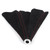Shifter Lever Dust Cover Boot Gaiter Car Interior Suede Universal for Most VehiclesRed Stitching
