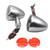 Front Turn Signal Lamp Waterproof High Brightness Durable Impact Resistant LED Turn Signals for Motorcycle Electroplating