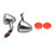 Front Turn Signal Lamp Waterproof High Brightness Durable Impact Resistant LED Turn Signals for Motorcycle Electroplating