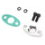 Turbo Oil Return Drain Flange Adapter Kit 1.5in Female 1/2 NPT Replacement for Garrett GT15