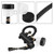 Folding Rear Foot Brake Hydraulic Master Cylinder Pump Reservoir for Motorbike ATV Dirt Bike