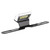 Universal Motorcycle License Plate Light CNC Aluminium Rear Tag Lamp 6 LED Tail Mount LightingSilver