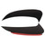2pcs Rear Bumper Air Vent Spoiler Left Right Glossy Black Replacement for Mercedes‑Benz C‑Class W206