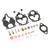 R121 Metal Rubber Professional Carb Carburetor Rebuild Repair Kit Set Fits for Farmall K2112 IH Wisconsin Allis/Oliver