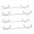 4PCs Rear Brake Caliper Return Springs BPF1755H Replacement for COOPER R50 R52 R53 02‑08