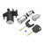 Ignition Starter Switch Door Lock Cyclinder Set 2S61 A22050 BM Replacement for Ford Fiesta MK5 Fusion