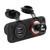 DC12/24V Cigarette Lighter Power Socket Adapter 4.2A Dual USB Charger for Car RV Yacht Bus