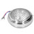 Round Motorcycle Headlight Retro Style Headlamp W/Grill Guard Clear Lens 12V 6in Universal