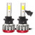 Pair of EV19 880/881 Foglight Bulb 30W 3000K 3000LM Yellow Light IP68 Waterproof Front Lamp