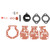 19pcs Carburetor Repair Kit 439073 0439073 431897 Replacement for Johnson Evinrude HP