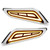 12V Side Marker Light LED Turn Indicator Lamp Replacement for Patrol 2014‑2020