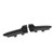 Rear Side Bumper Spoiler Lip Splitter Body Kits Canard Diffuser for 2 Series F22 F23 M Sport 2015 to 2019 Carbon Fiber Style