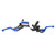 22mm Motorcycle Brake Clutch Lever Aluminium Alloy Anodized Universal Fit Brake Master Cylinder Lever for Scooters Street Bikes ATV Blue