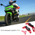 3pcs Engine Guard Sliders Crash Pad Protection Fit for Kawasaki ninja400 17-18 (Red)