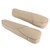 Microfiber Leather Seat Armrest Handle Decor Cover Trim Fit for Honda CRV 2007-2009Beige