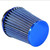 Car High Flow Cold Air Filter Intake Induction Kit High Power Mesh Cone Blue