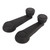 2PCS Window Crank Rubber Window Crank Lever Handle Replacement for T2 TRANSPORTER CAMPER VAN 1600cc 1700cc 1800cc 2000cc