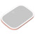 Car Sun Visor Mirror Clip On With LED Light 3 Modes Tabletop Makeup Vanity Mirror for Home Auto Interior Pink