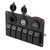 12V 24V 6 Gang Car Boat LED Rocker Switch Panel Dual USB Voltmeter Cigarette Lighter Orange