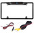 American License Plate Backup Camera 170° Viewing Angle Night Vision Waterproof 8 LED Reversing Assist