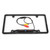 American License Plate Backup Camera 170° Viewing Angle Night Vision Waterproof 8 LED Reversing Assist