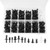 350pcs Car Buckles Mixed Auto Fasteners Bumpers Clips  with Screwdriver