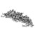 100PCS Tire Studs Silver Universal Wear Resistant Anti Slip Tire Snow Spikes for ATV UTV Forklift