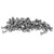 100PCS Tire Studs Silver Universal Wear Resistant Anti Slip Tire Snow Spikes for ATV UTV Forklift