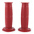 2Pcs 22mm TPU Motorcycle Bike Handlebar Hand Grips Accessories(red)