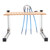 BDM Frame ECU Board Bracket W/4 Probe Pen Programming Tool for BDM100/FGTECH/KTAGSilver Holder