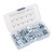 50 Pcs Car Fastener U Type Clips Set Rust Resistance Metal U Shaped Clip Nut Speed Fastener Replacement for Car Body Panel M6