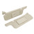 2Pcs Car Sun Visor Gray Makeup Mirror Sun Shielding Board For E120 E130 2001 to 2007 Ninth Generation