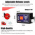 15-Tone Car Horn Controller Electric Horn Speaker Sound Control Unit with Digital Display 12-24V for Car Truck Marine Boat