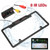 American License Plate Rear View Camera Wide Angle Infrared Night Vison Reverse Assist Electrophoresis Black